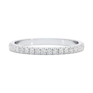 14k White Gold Engagement Ring