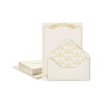 90 Pieces Stationery Set with Envelopes (60 Vintage-Style Paper Sheets + 30 Envelopes)