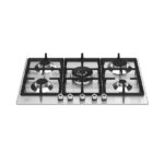 Bertazzoni 30 Front Control Gas Cooktop 5 Burners - Professional Series - Stainless Steel