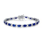 Birthstone Bracelets Sterling Silver Tennis Bracelet