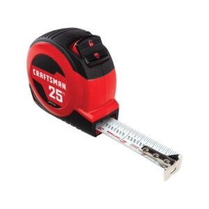 CRAFTSMAN 25-Ft Tape Measure with Fraction Markings