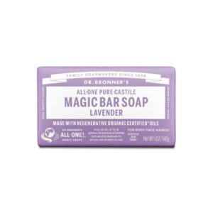 Dr. Bronner's All-One Pure-Castile Magic Bar Soap - Lavender