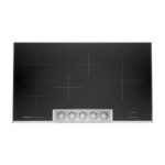Frigidaire 36 Professional Series Induction Cooktop with 5 Cooking Elements - Black with Stainless Steel Trim