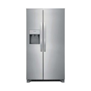 Frigidaire 36 Side by Side Refrigerator with External Water Dispenser 25.6 cu. ft. - Stainless Steel