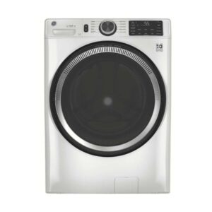 GE 28 Smart Front Load Washer 4.8 cu. ft. with OdorBlock and MicroBan Technology - White