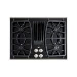 GE Profile 30 Gas Downdraft Cooktop with 4 Sealed Burners - Stainless Steel