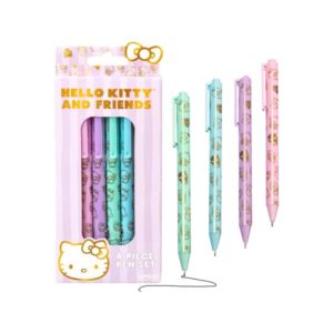 Horizon Group USA Hello Kitty & Friends 4-Piece Pen Set