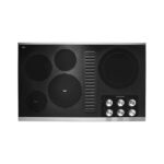 KitchenAid 36 Electric Downdraft Cooktop with 300 CFM and 3-Speed Fan Control - Stainless Steel