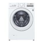 LG 27 Front Load Washer 4.5 cu. ft. with 8 Wash Cycles and SenseClean - White