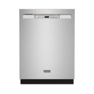 Maytag 24 Front Control Dishwasher - 50 dBA - Fingerprint Resistant Stainless Steel