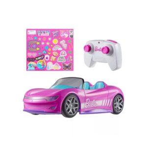 RC Barbie Convertible Toy Car