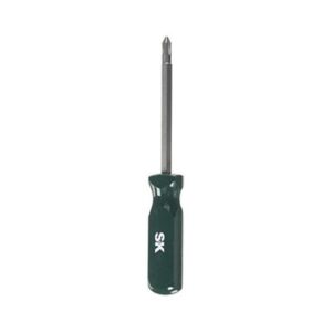 SK Tools USA, LLC, 85112, Screwdriver, 2in1 SureGrip Pocket Screwdriver