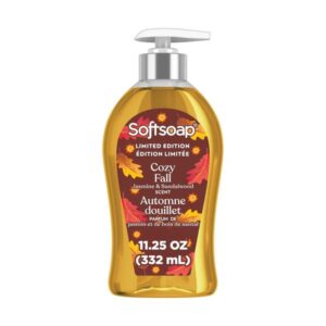 Softsoap Fall Seasonal Cozy Liquid Hand Soap - Jasmine and Sandalwood - 11.25 fl oz