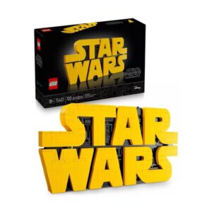Star Wars Brick-Built Star Wars Logo Building Set