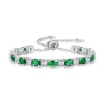 Sterling Silver Birthstone Bracelet