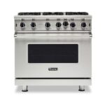 Viking 36 Gas Range with VariSimmer Setting and 6 Open Burners 5 Series - Natural Gas - Stainless Steel