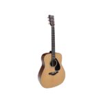 Yamaha 6 String Beginner Solid Spruce Top Traditional Western Dreadnought Acoustic Guitar With Rosewood FIngerboard