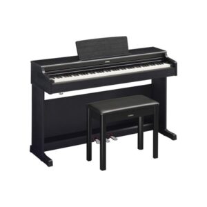 Yamaha Arius, Console Digital Weighted 88-Key Graded Hammer 3 Action, CFX Concert Grand Piano Sound, Includes Bench, Black